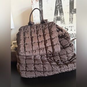 Sol and Selene Quilted Puffer Vitality Backpack
